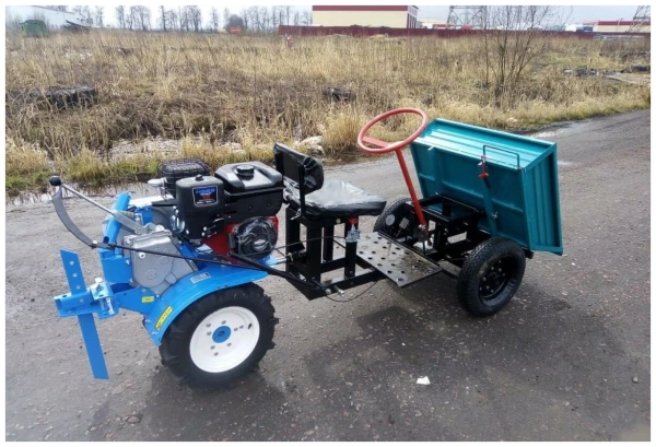 Купить Адаптер кузовной для мотоблока АК-1 Шина  5.00-10 в Минске с Доставкой по РБ